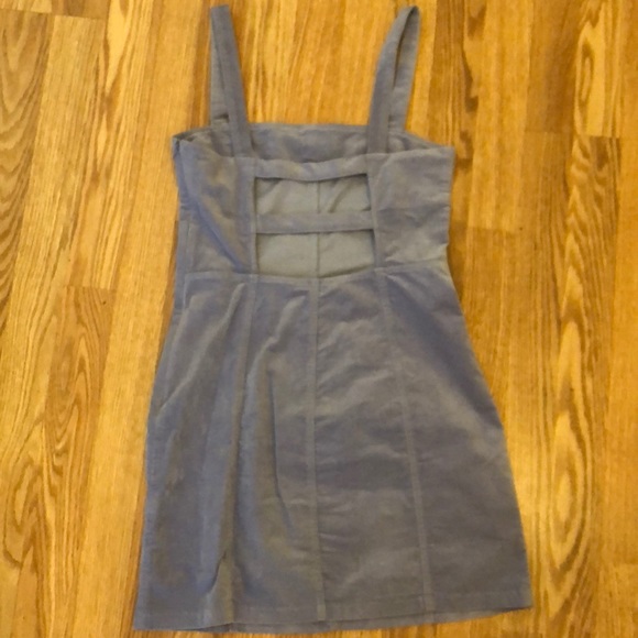 Lilac Velvet Dress - Picture 2 of 4